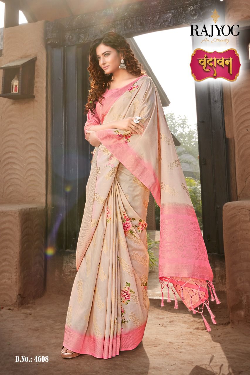 Rajyog Fabrics Vrindavan Silk 1008