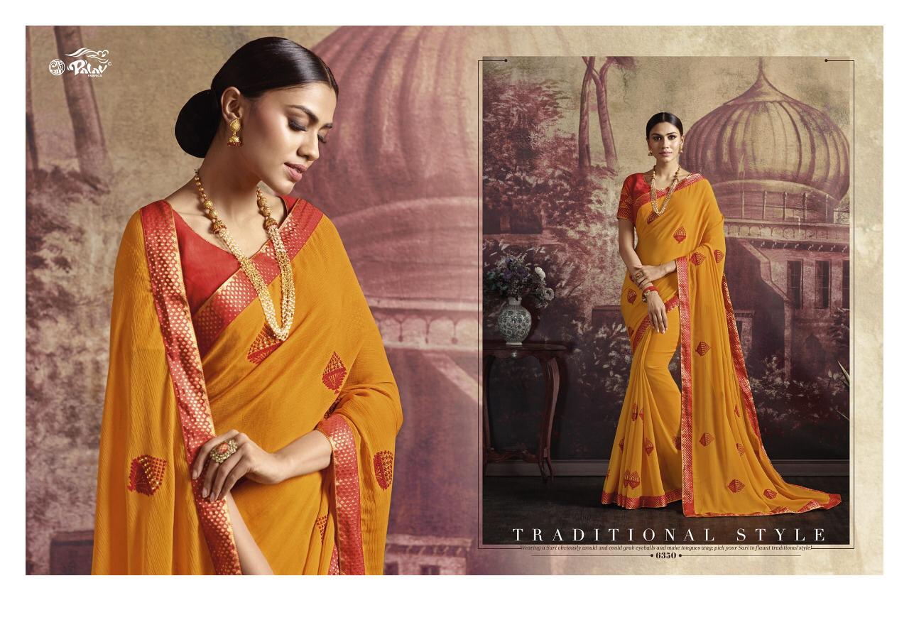 Palav Fabrics Shankham 6350