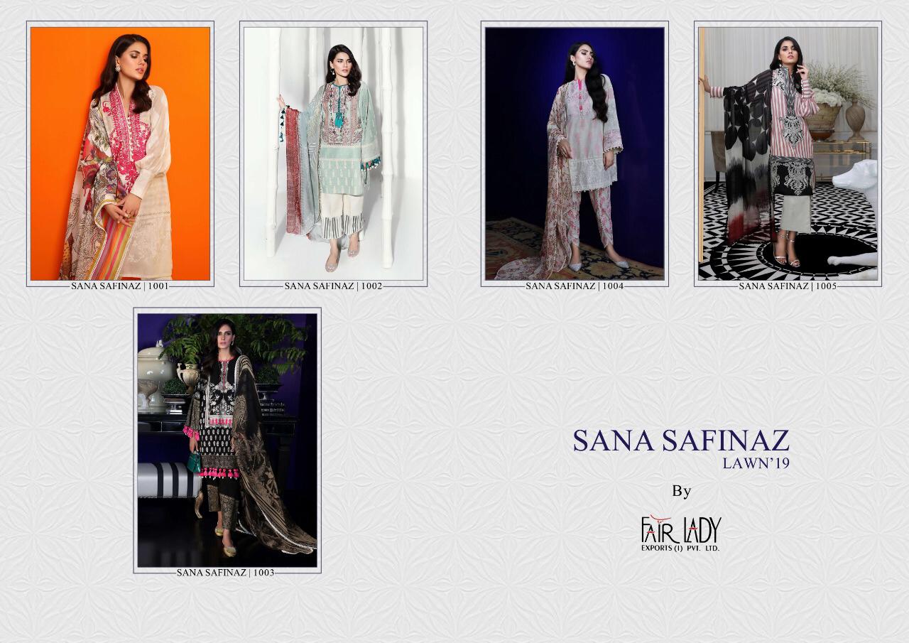 Mumtaz Arts Fair Lady Sana Safinaz Lawn 1001-1005