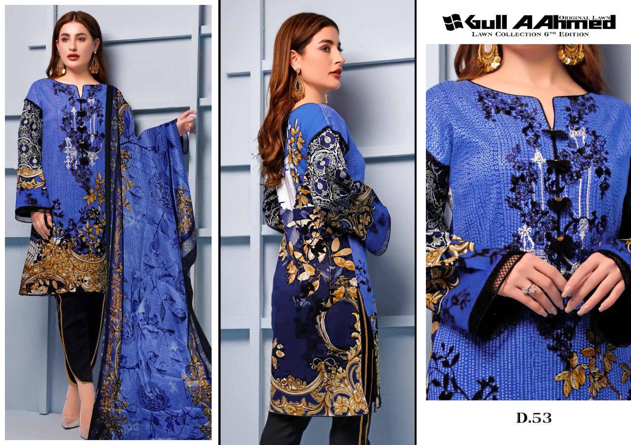 Gull Aahmed Lawn Collection D-53