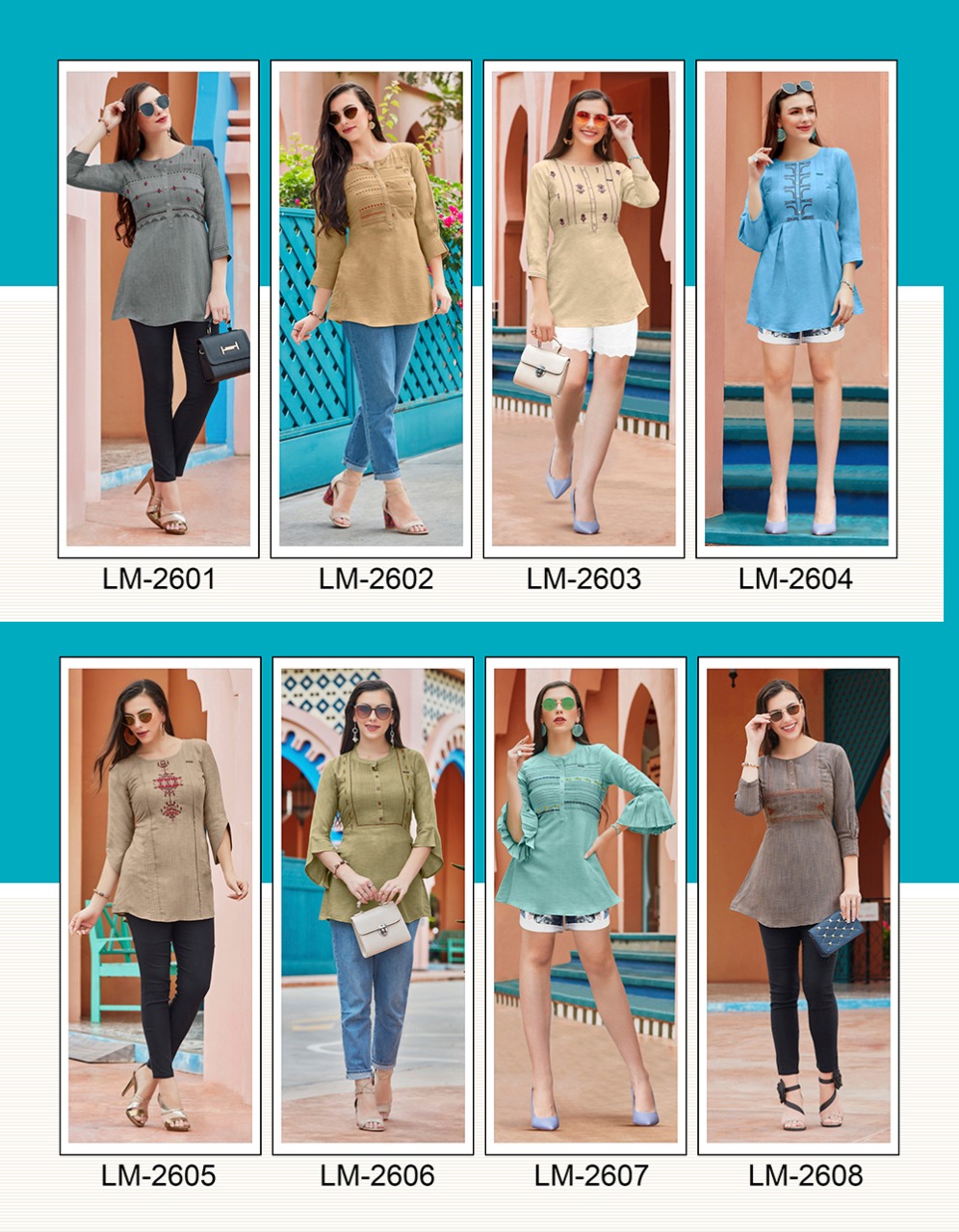 Kessi Fabrics Lymi Paradise LM2601-LM2608