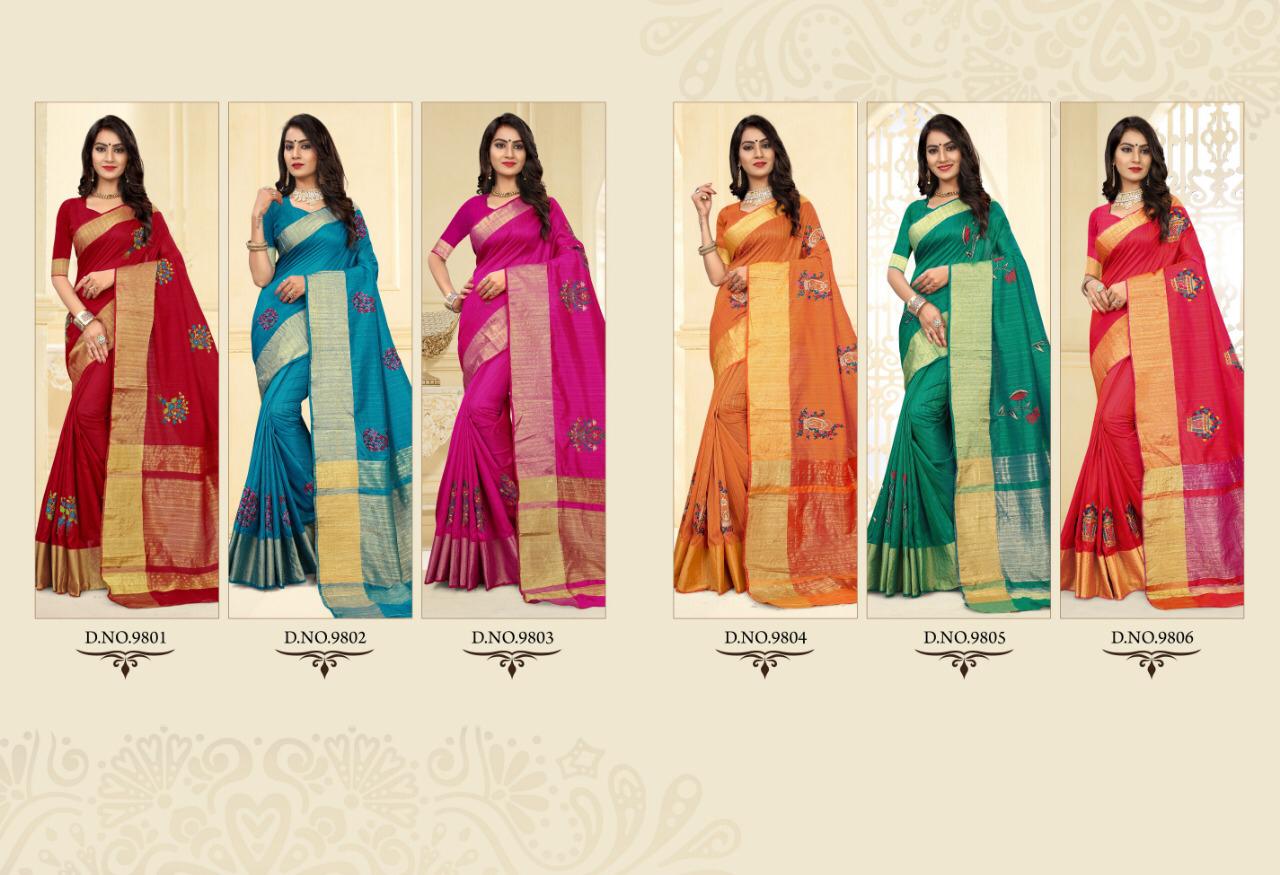 Kessi Fabrics Trushna 9801-9806