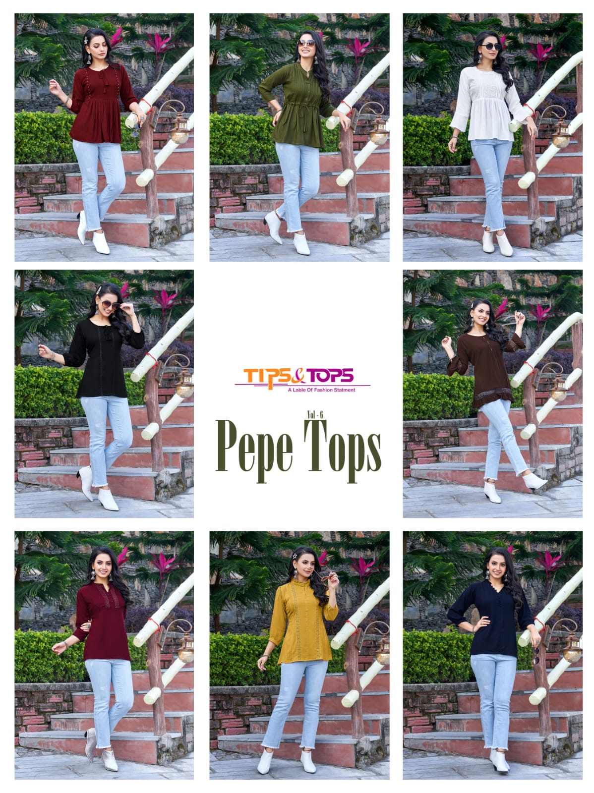 Tips And Tops Pepe Tops 01-08