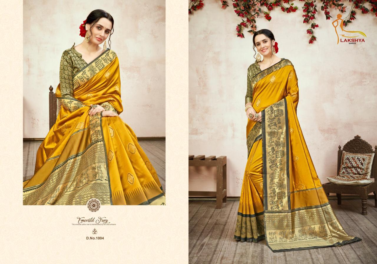 Lakshya Saree Royal Silk 1004