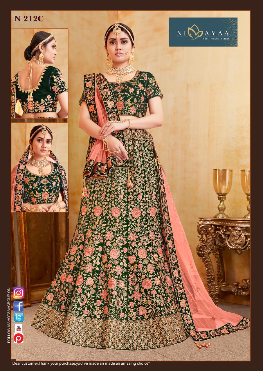 Mahotsav Nimayaa Shubh Vivah Designer Wedding Choli 212 C