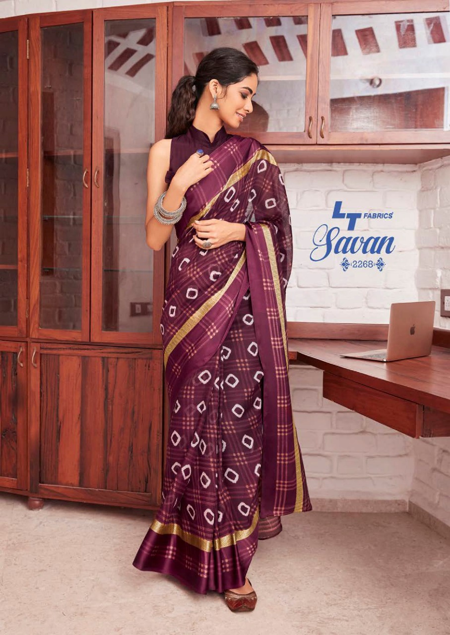 LT Fabrics Nitya Savan 2268