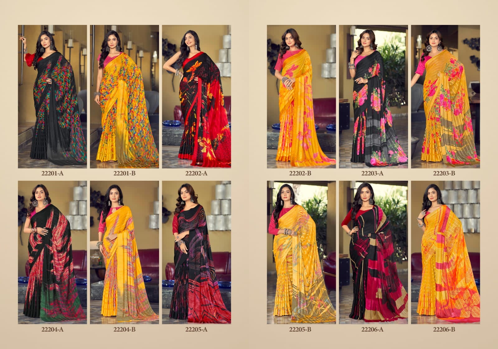 Ruchi Saree Vartika Silk 22201-22206