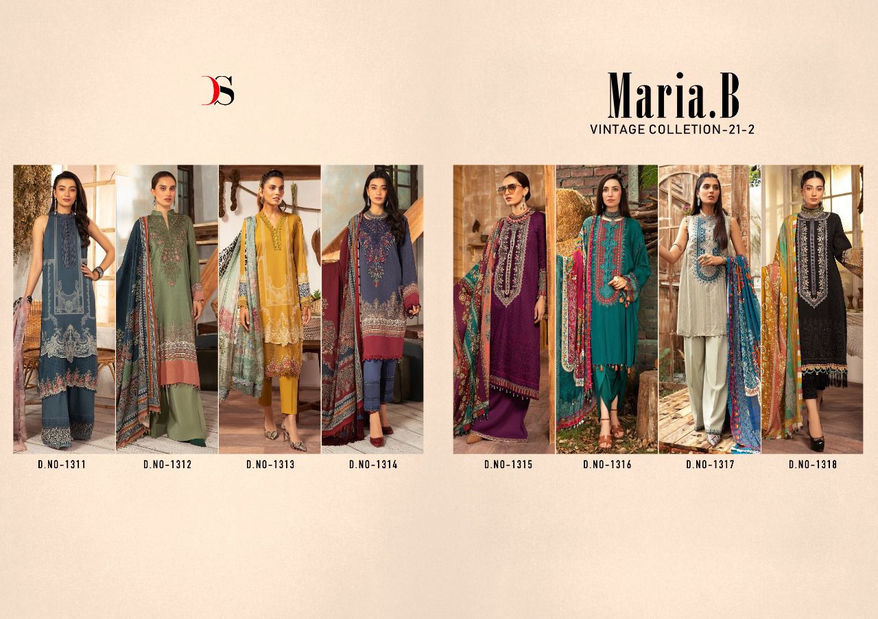 Deepsy Suits Maria B Vintage Collection-21 1311-1318