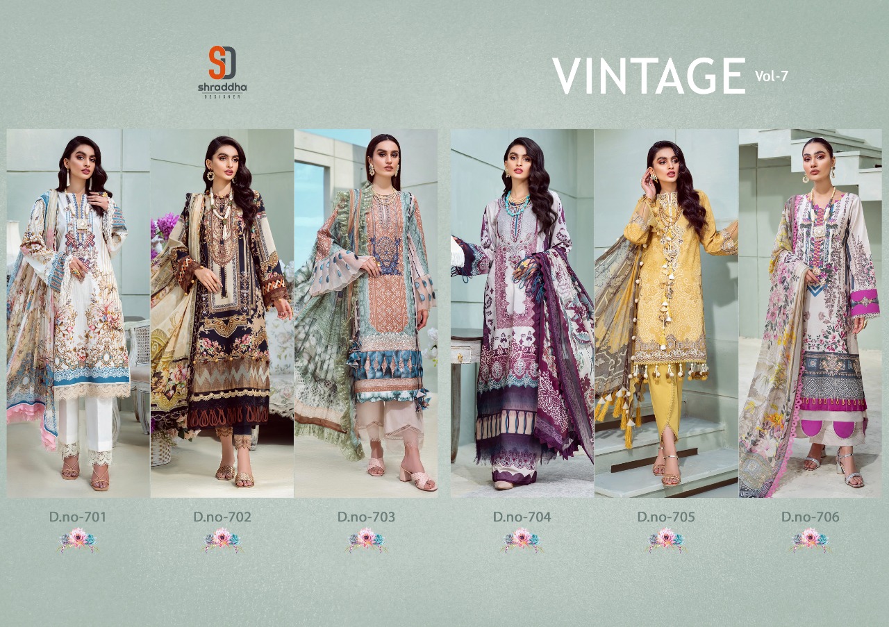 Shraddha Designer Vintage 701-706