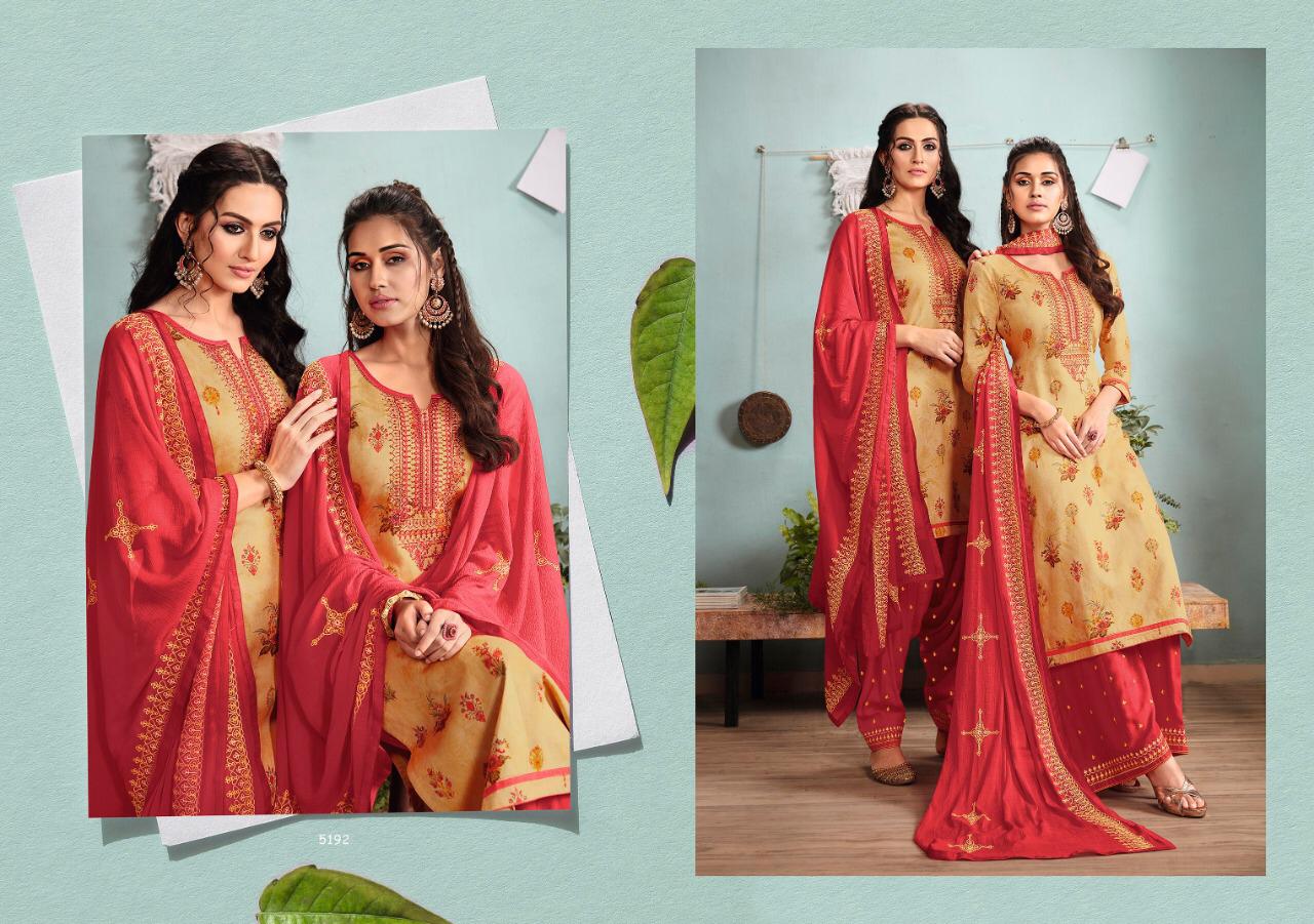 Kessi Fabrics Colours By Patiyala House 5192