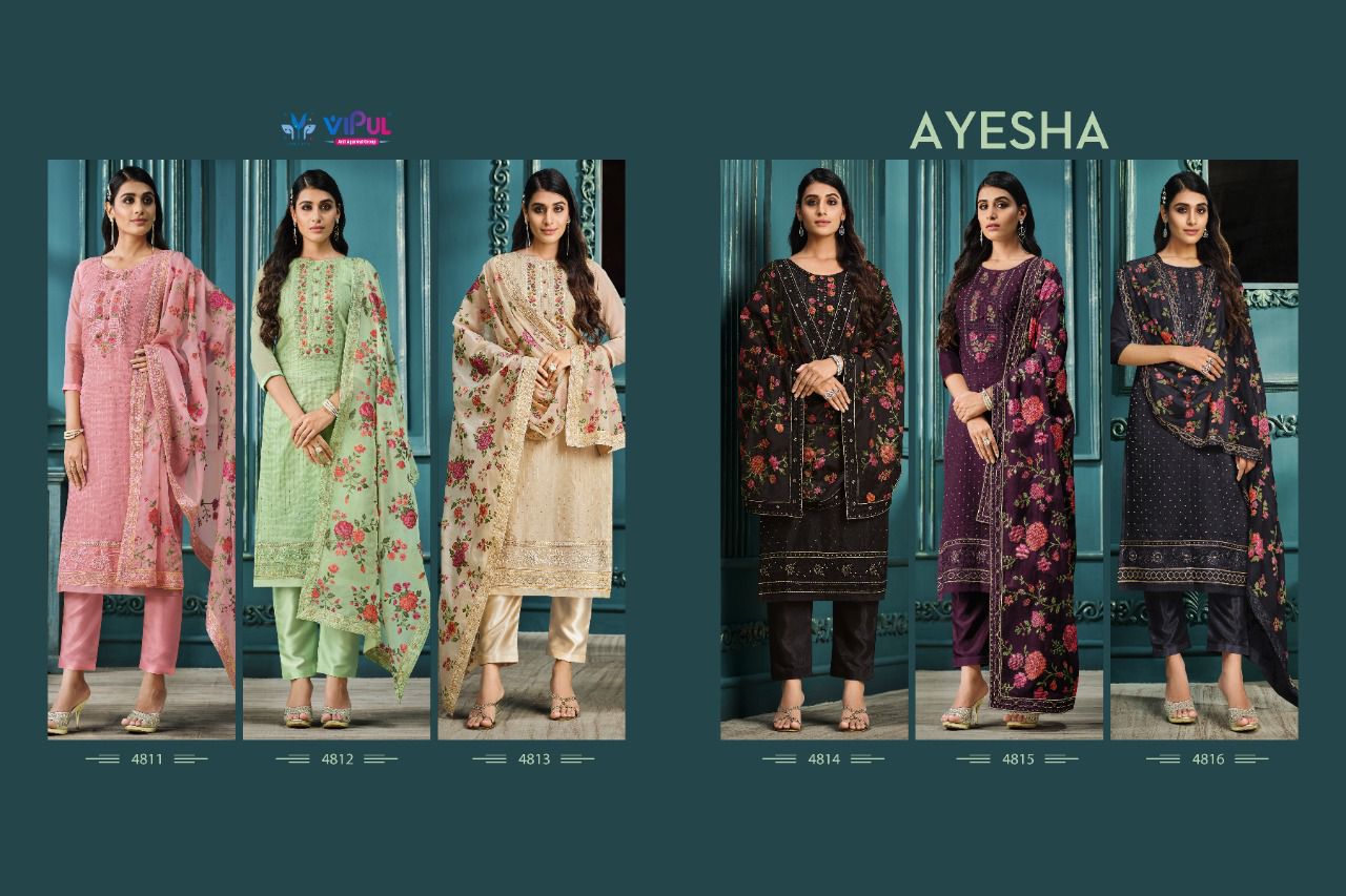 Vipul Fashion Ayesha 4811-4816