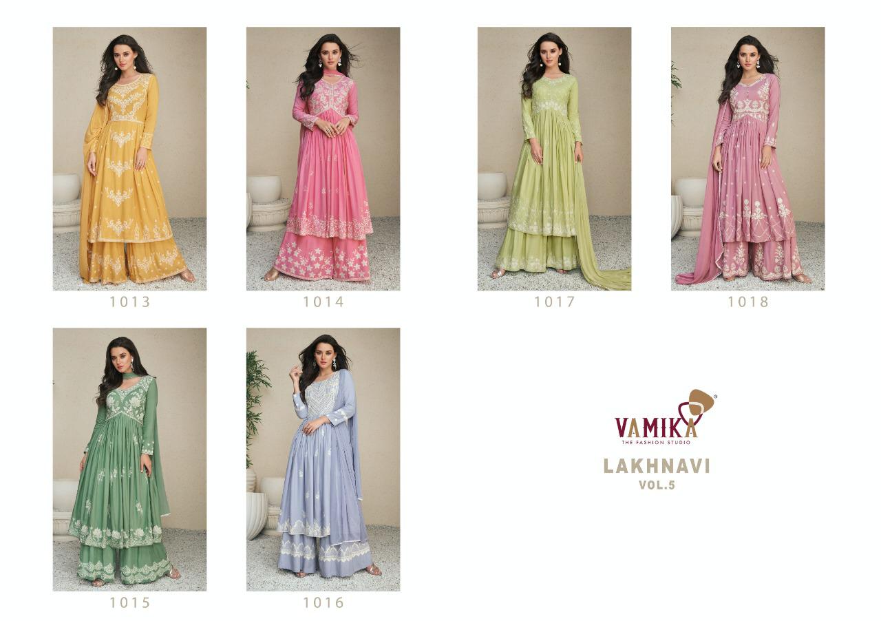 Vamika Fashion Lakhnavi 1013-1018