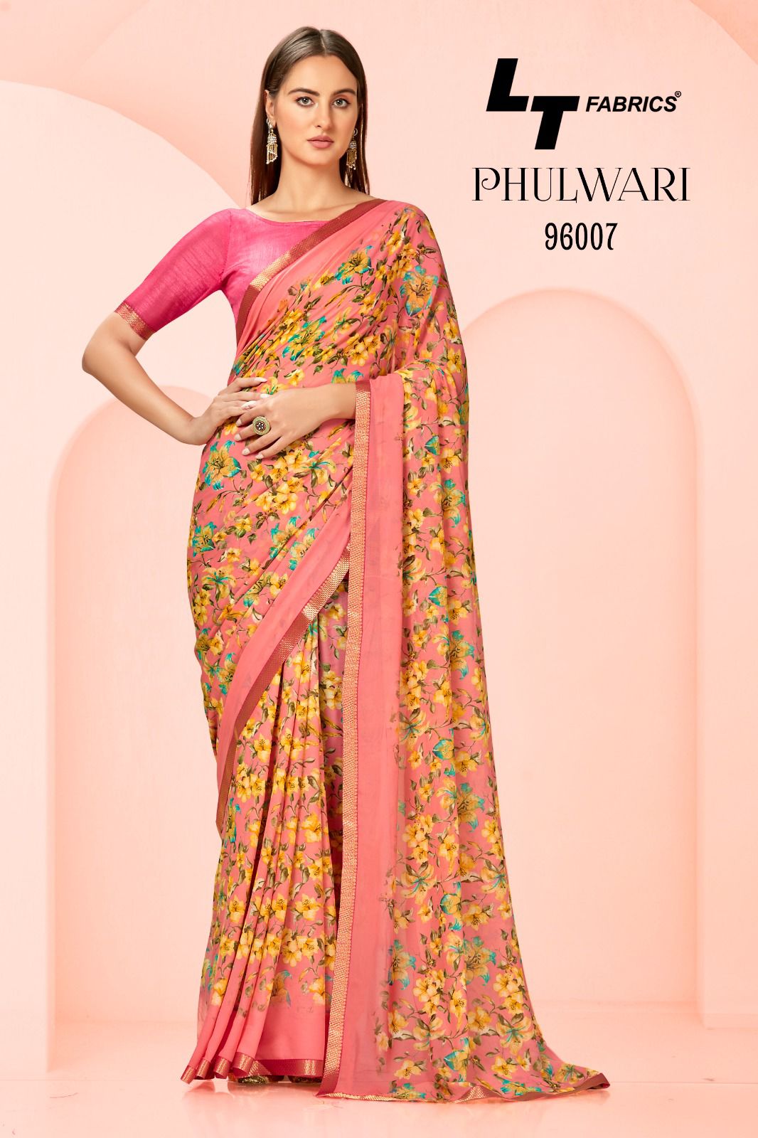 LT Fabric Phulwari 96008