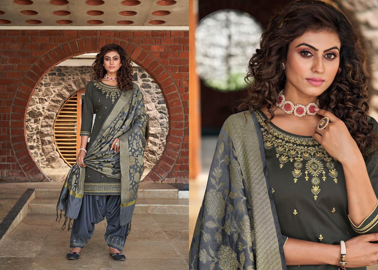 Kessi Fabrics Silk By Patiyala 4006