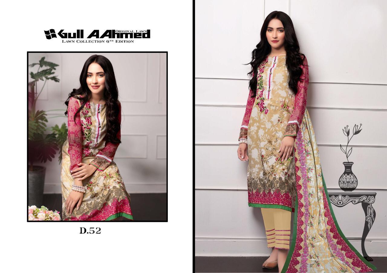 Gull Aahmed Lawn Collection D-52