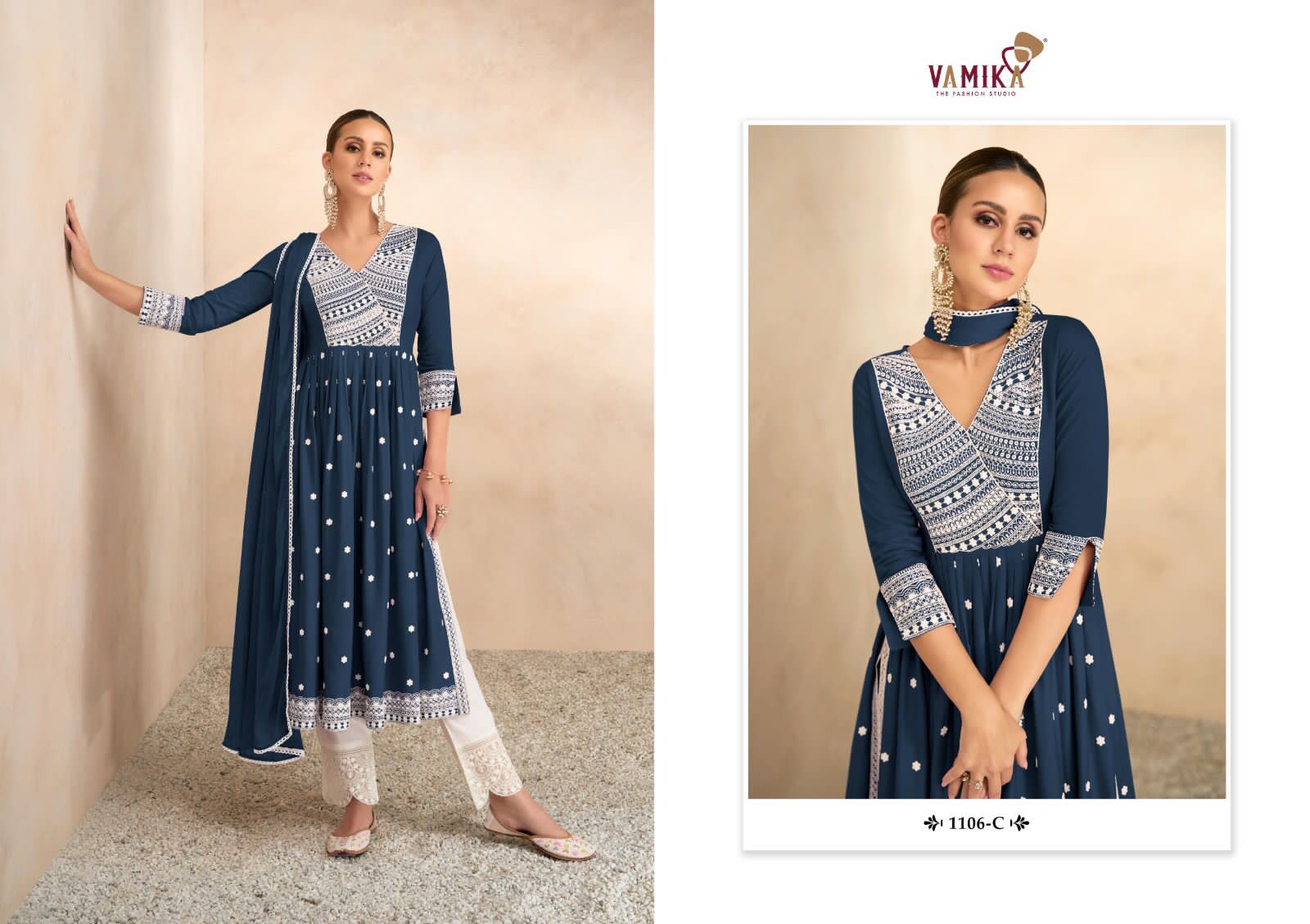 Vamika Fashion Aadhira 1106-C