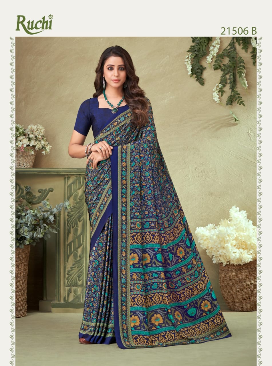 Ruchi Saree Vivanta Silk 16th Edition 21506-B
