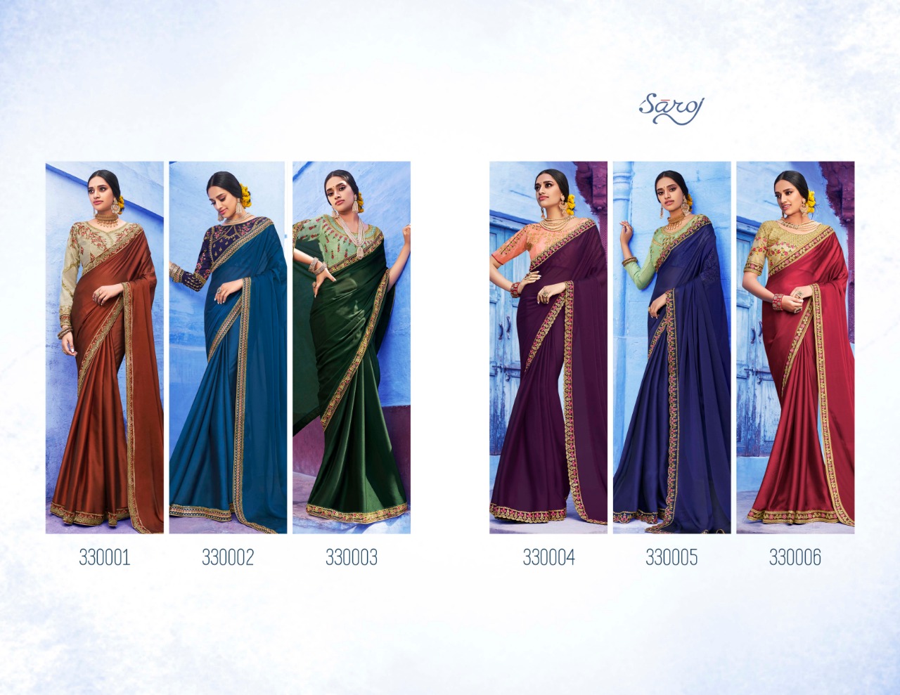 Saroj Saree Vasundhara 330001-330007