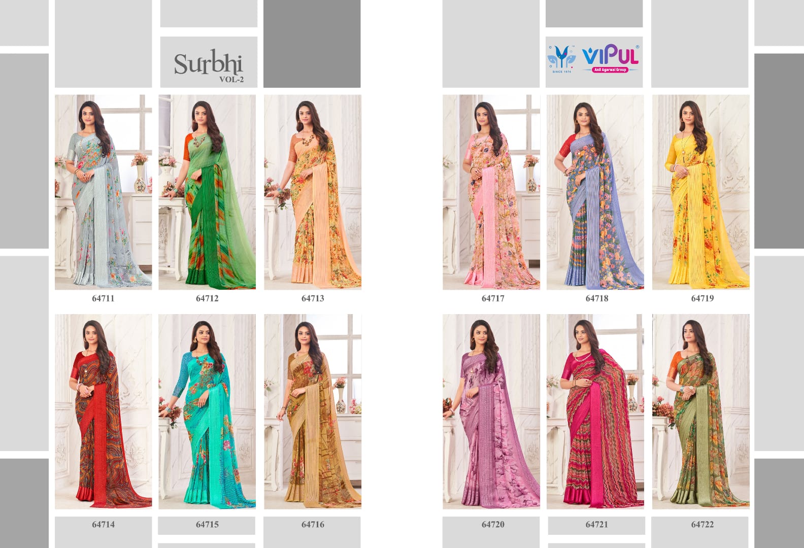 Vipul Fashion Surbhi 64711-64722