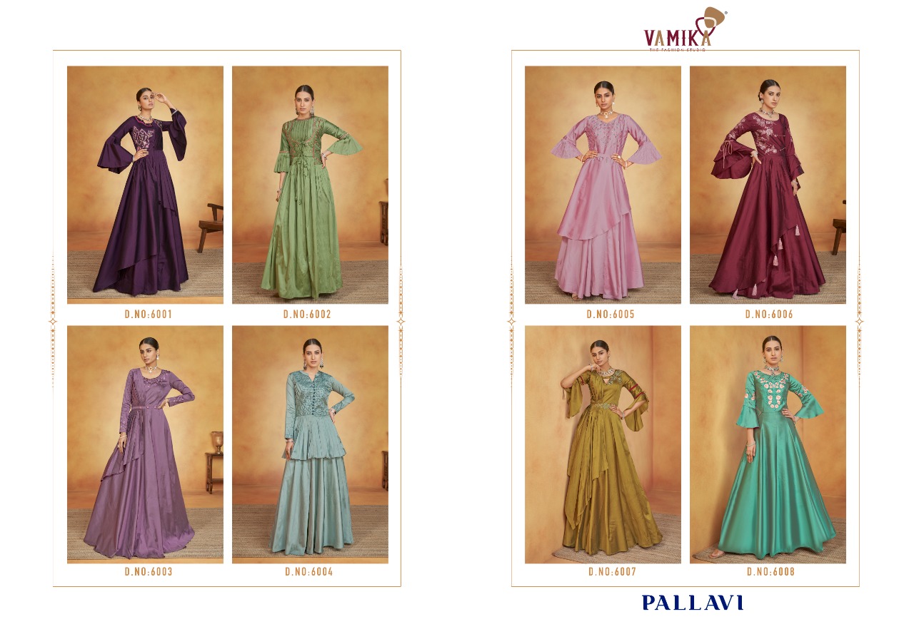 Vamika Fashion Pallavi 6001-6008