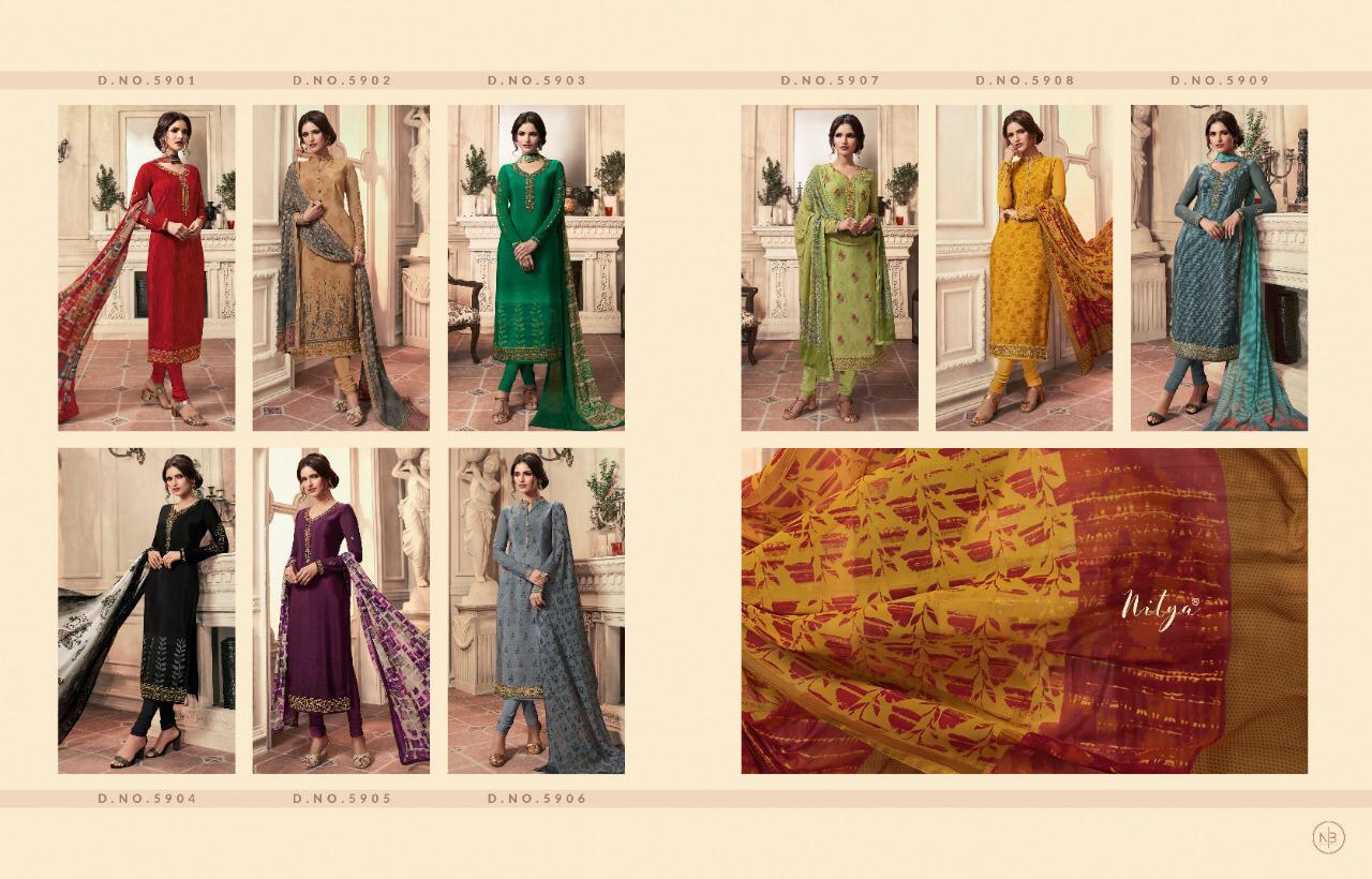 LT Fabrics Nitya 5901-5909