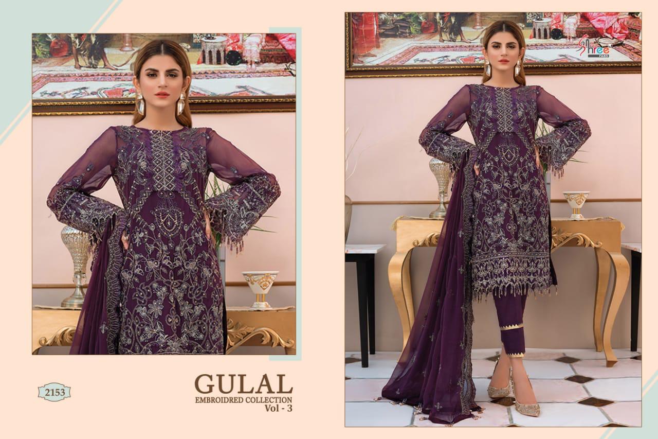 Shree Fabs Gulaal Embroidered Collection 2153