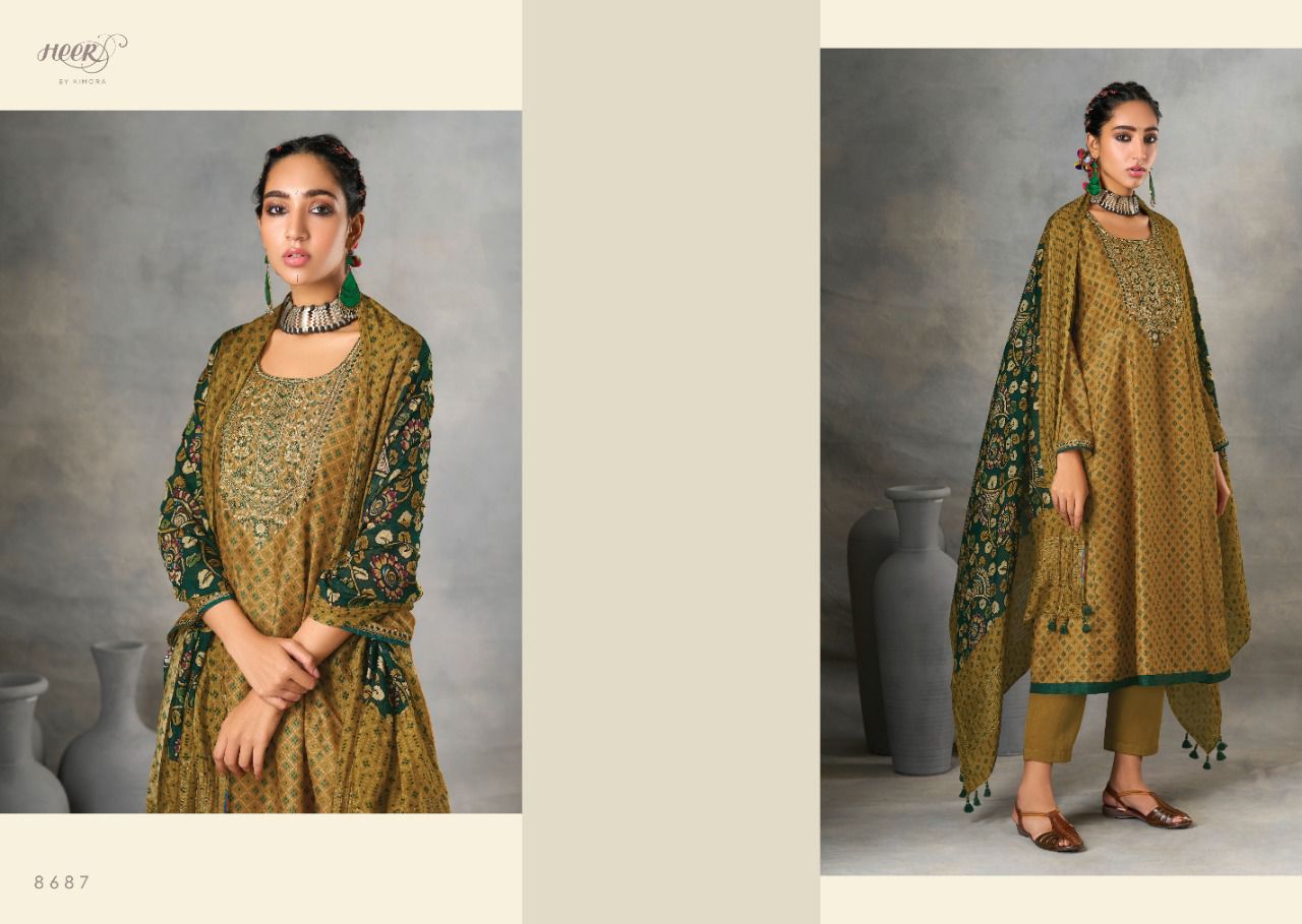 Kimora Fashion Heer Kalam 8687
