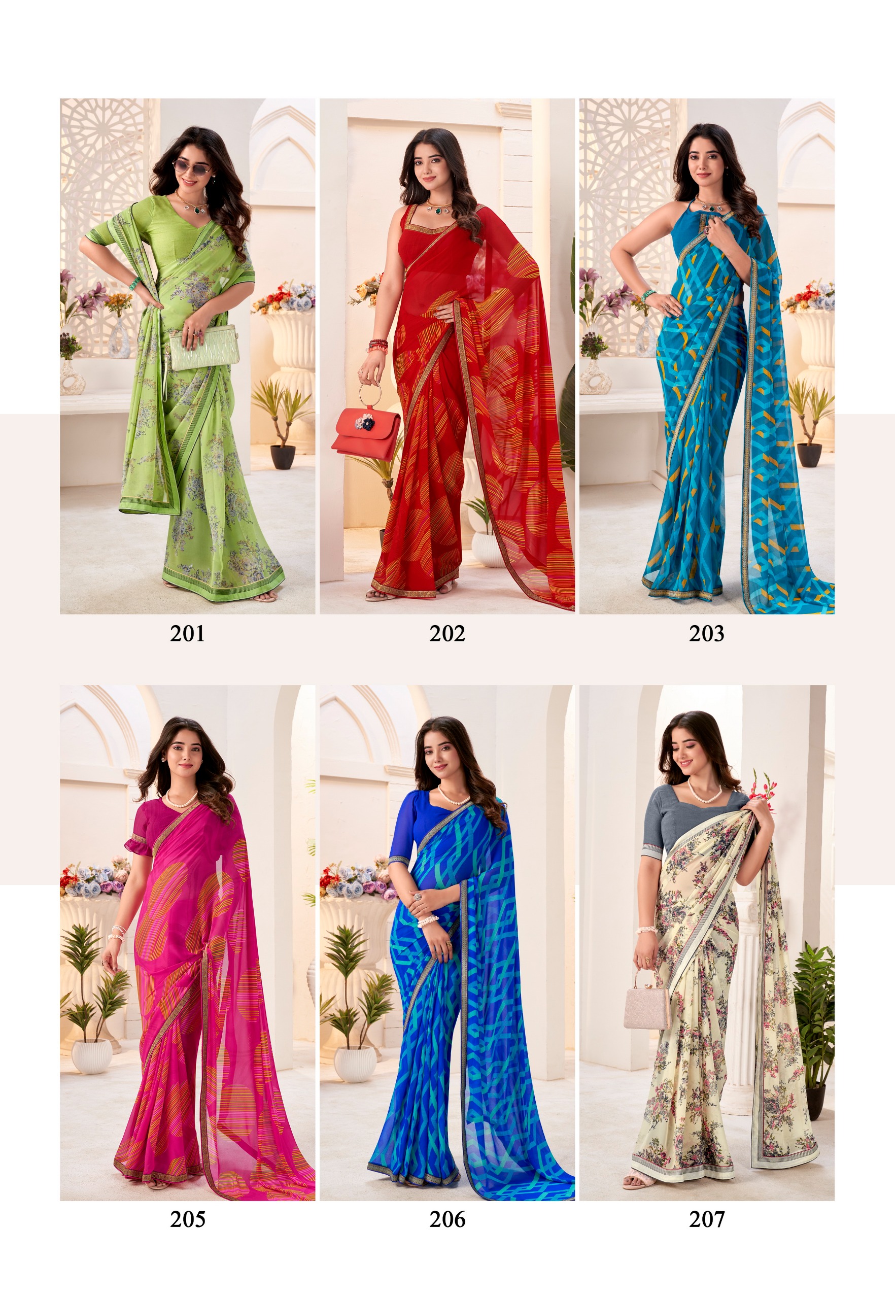 KRIYANSHA TRENDZ SCARLETT 201-208