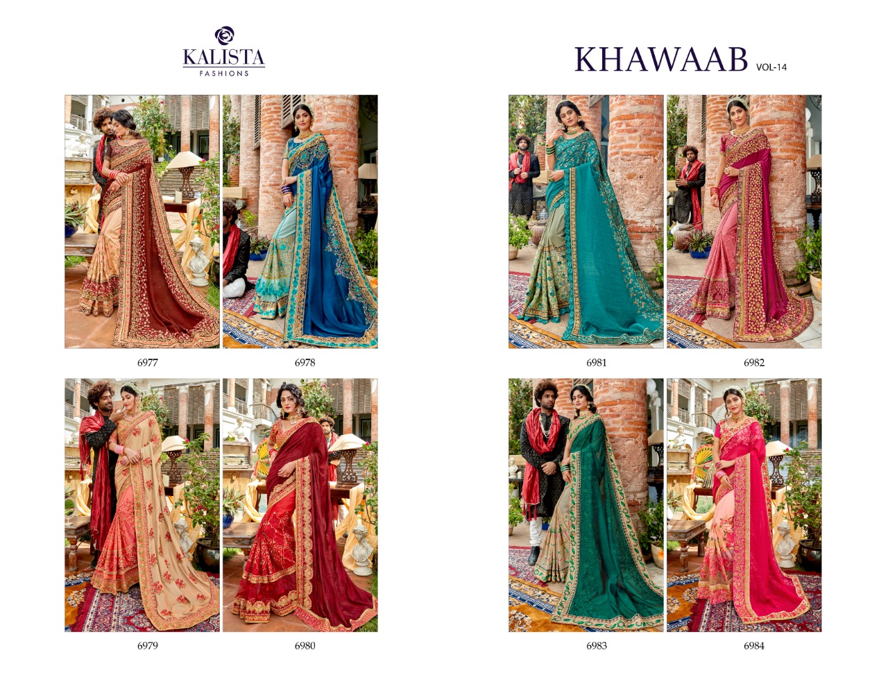 Kalista Fashion Khwaab 6977-6984