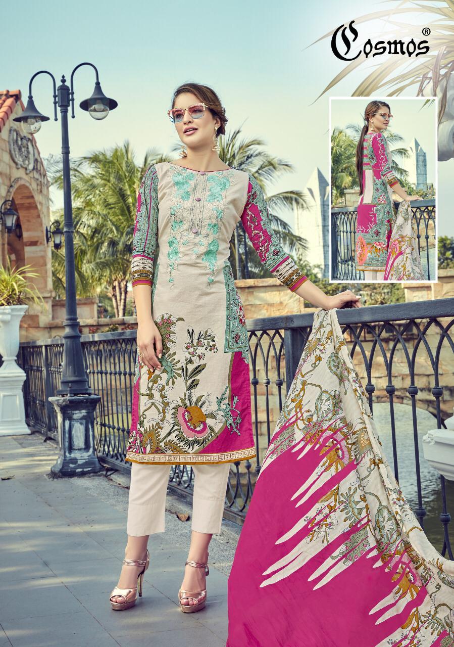 Cosmos Fashion Saadia Noor Lawn Collection 3006