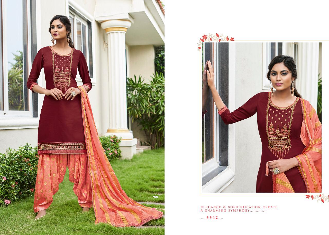 Kessi Fabrics Shangar By Patiala House 5542