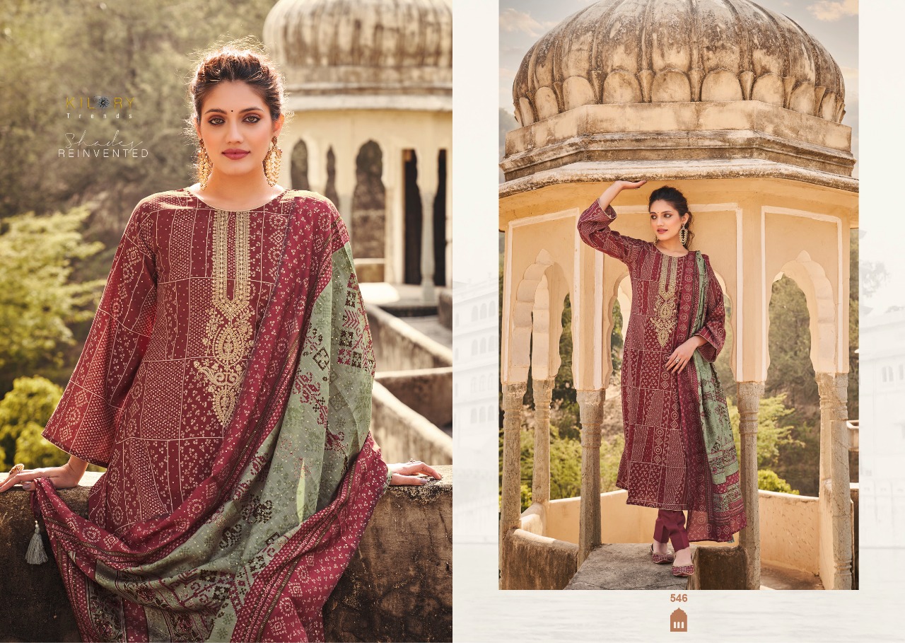 Kilory Trendz Silk Of Bandhej 546
