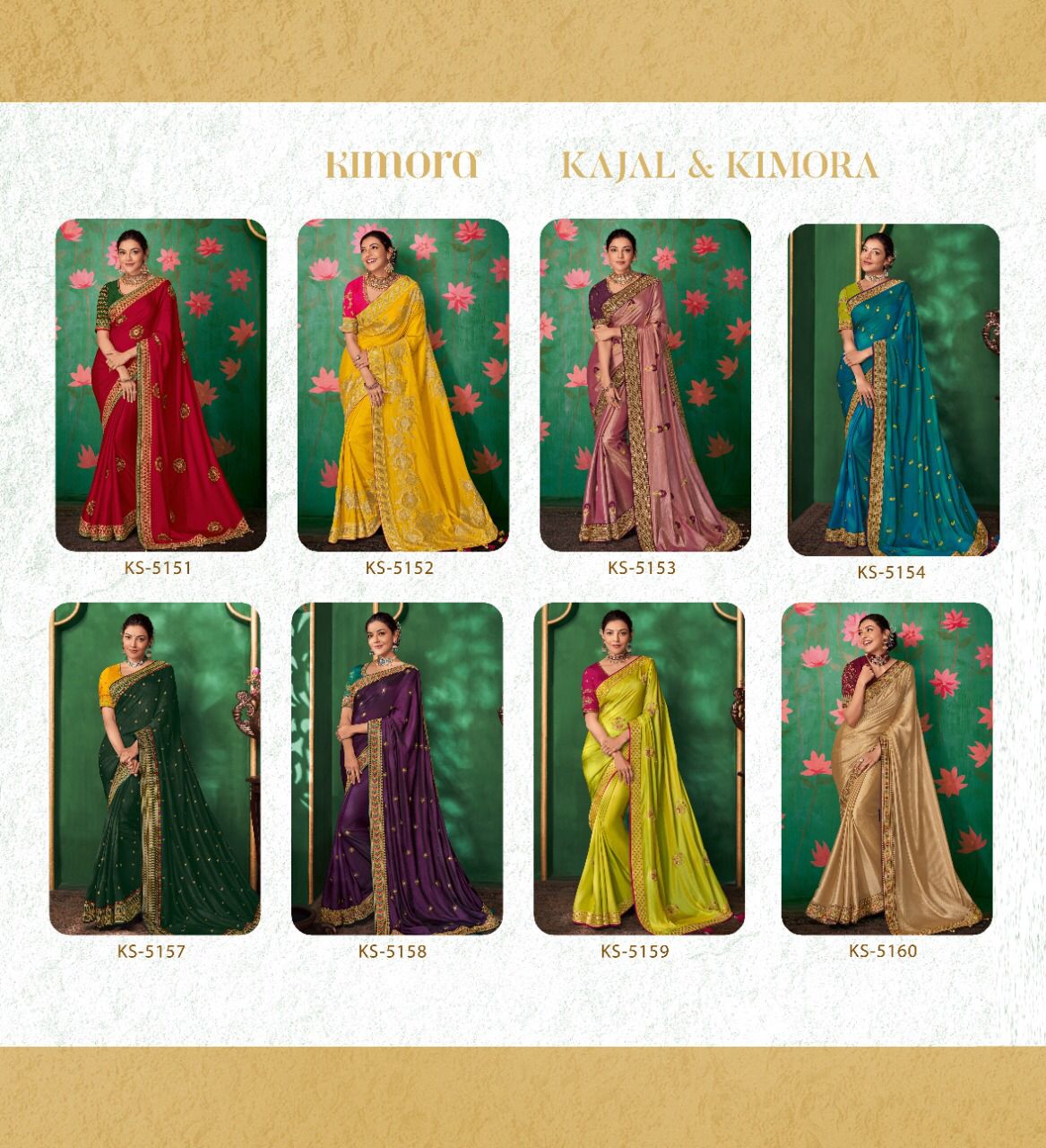 Kimora Fashion Kajal KS-5151 to KS-5160