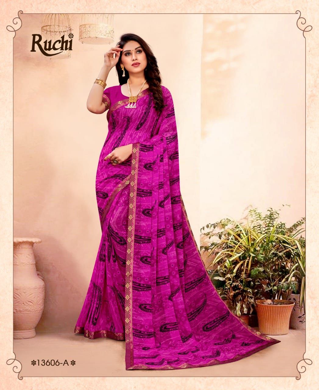 Ruchi Saree Aruni 13606-A