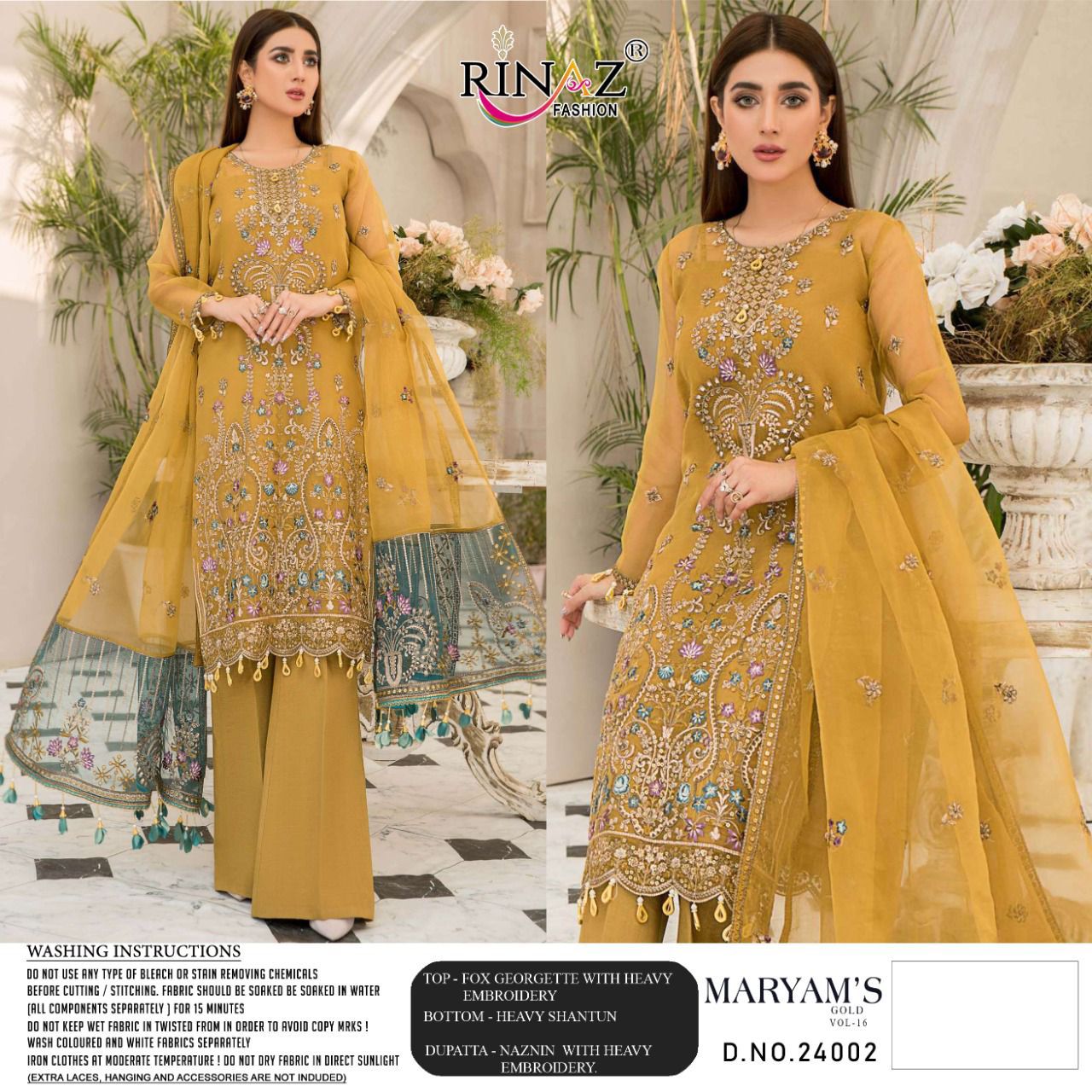 Rinaz Fashion Maryam's Gold 24002