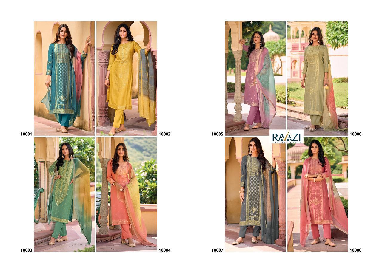 Rama Fashion Raazi Shiddat 10001-10008