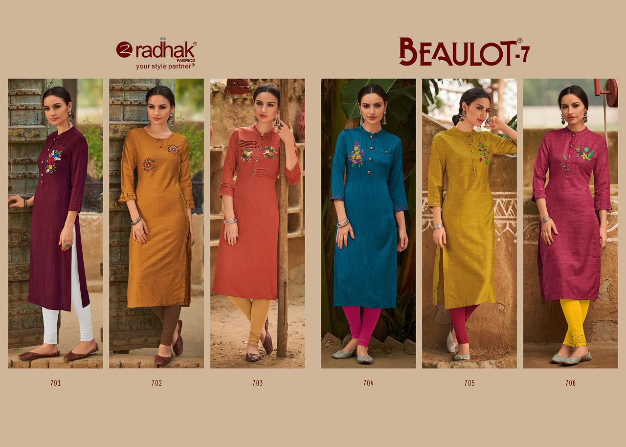 Radhak Fashion Beaulot 701-706