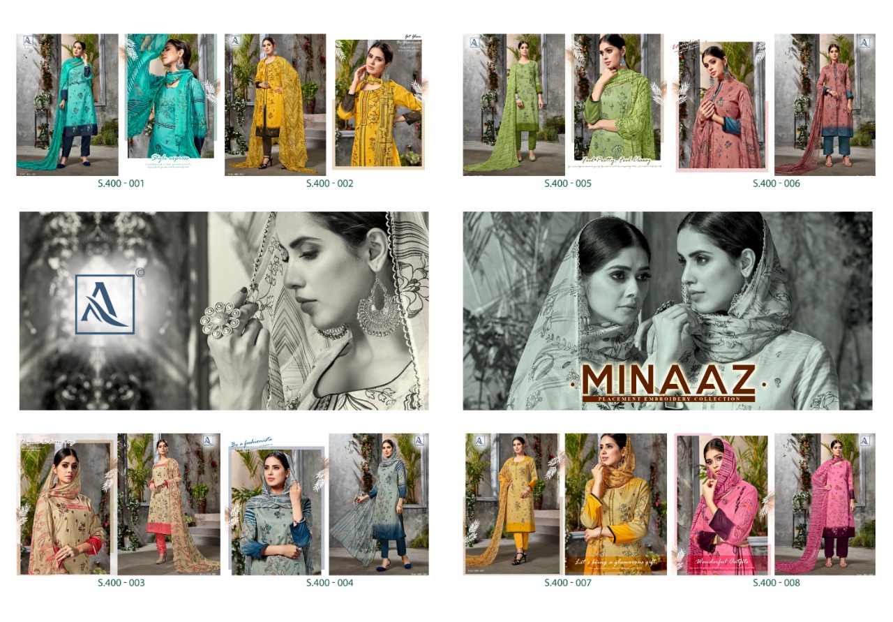 Alok Suits Minaaz 400-001-400-008