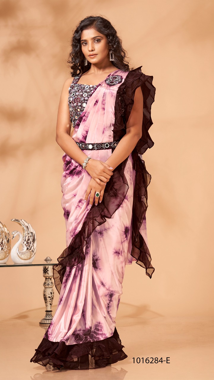Aamoha Trendz Ready To Wear Designer Saree 1016284-E