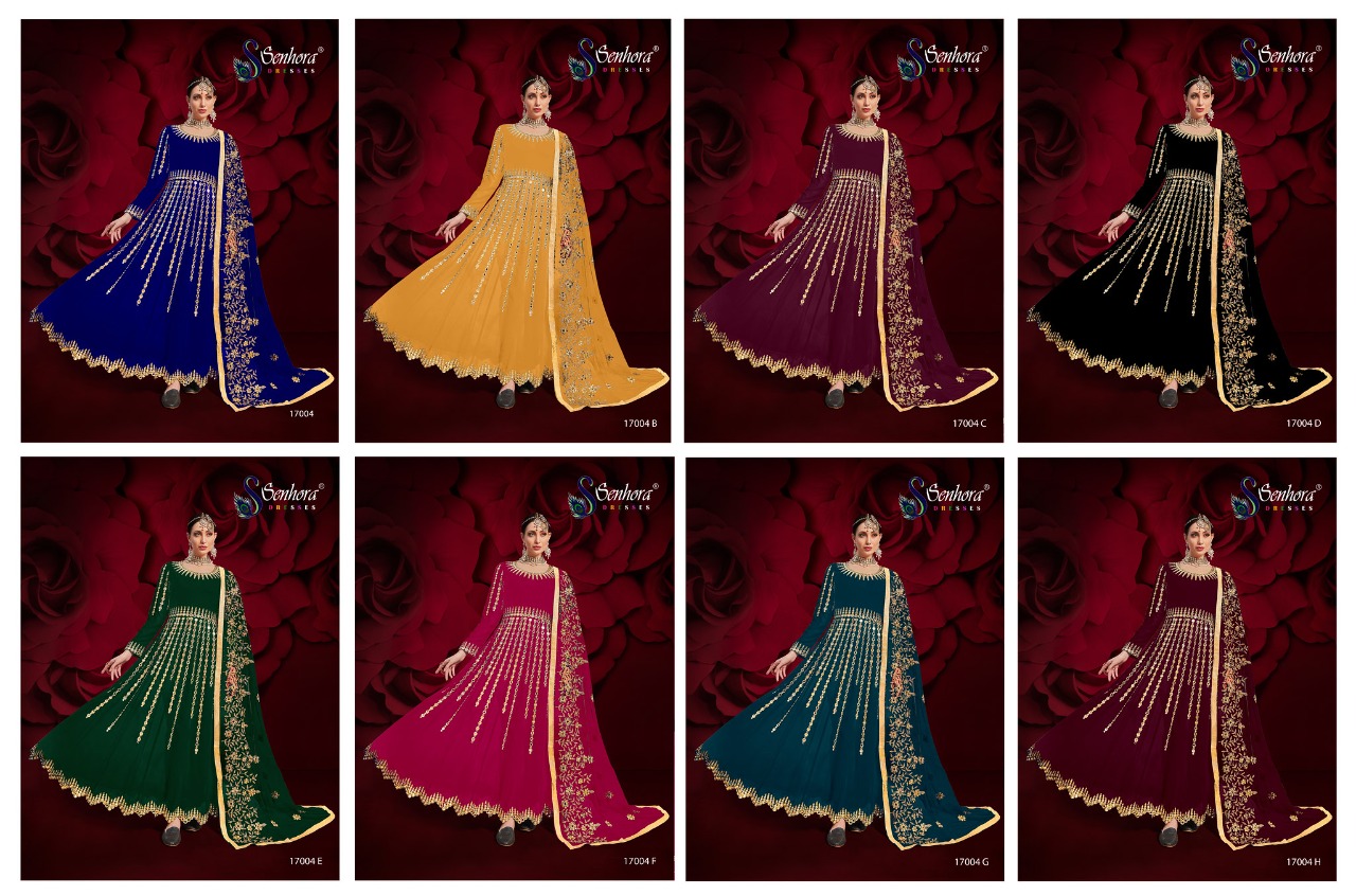 Senhora Dresses Agha Noor 17004 Colors 