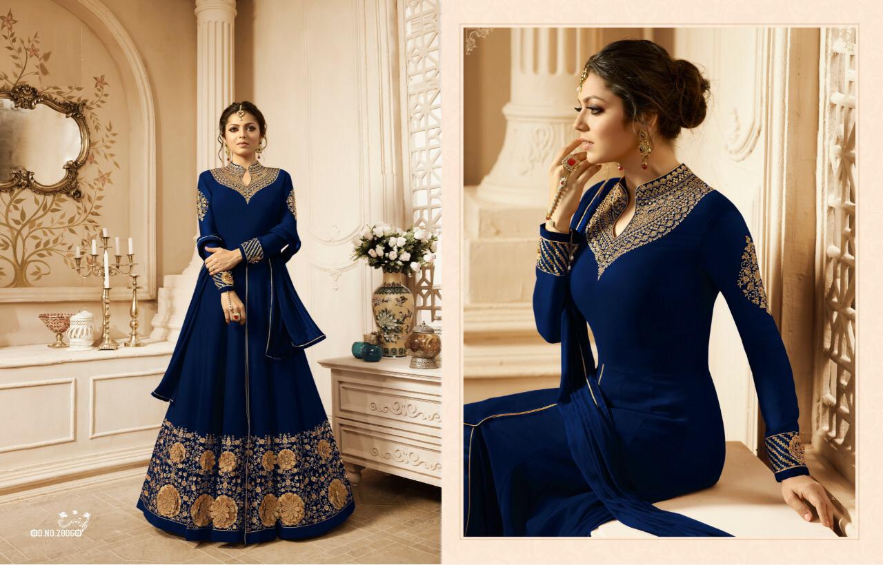 LT Fabrics Nitya 2806 Blue