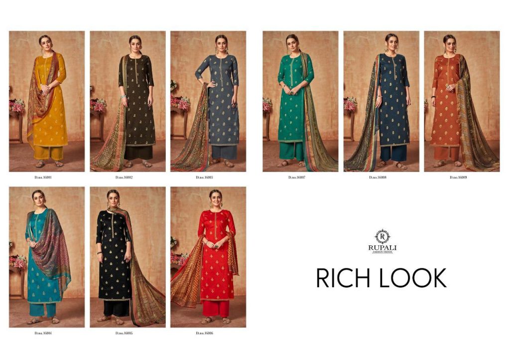 Rupali Fashion Trendz Rich Look 16001-16009 