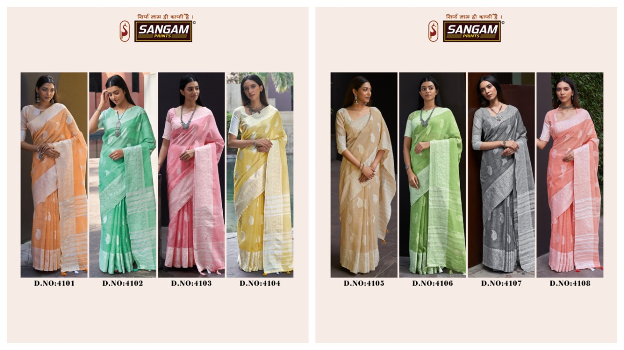 Sangam Prints Padma 4101-4108