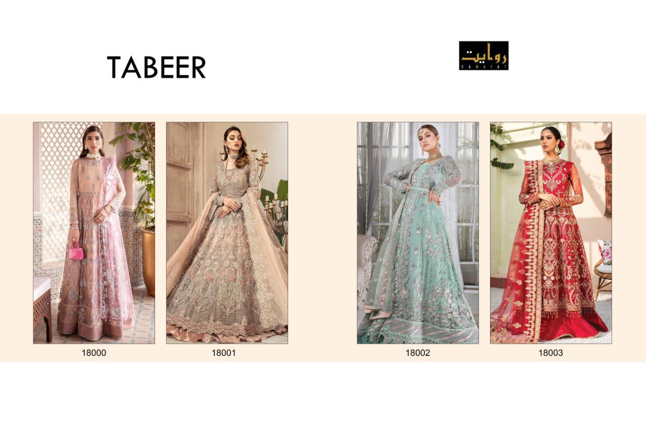 Rawayat Tabeer Luxury Collection 18000-18003