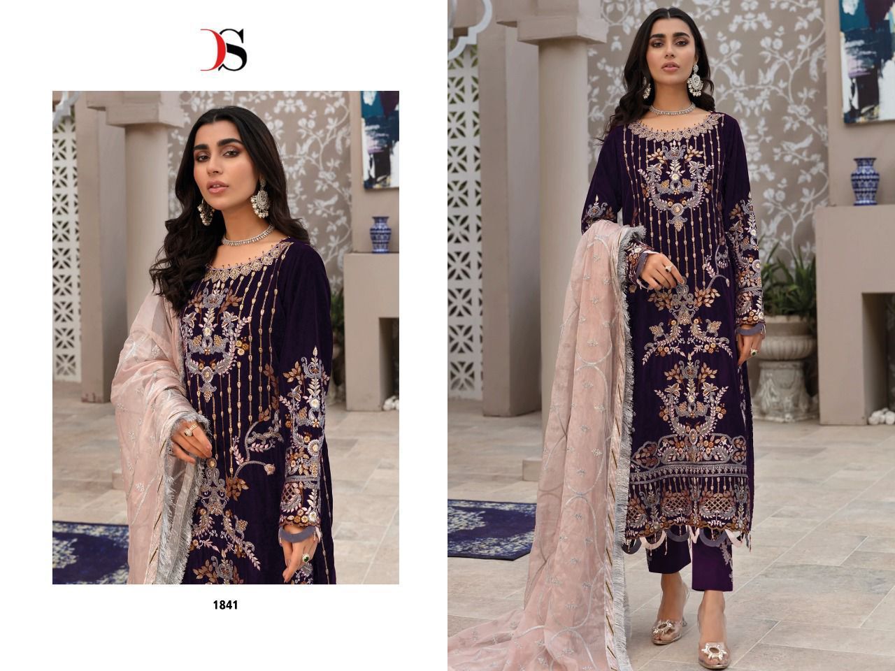 Deepsy Suits Baroque Velvet Collection 1841
