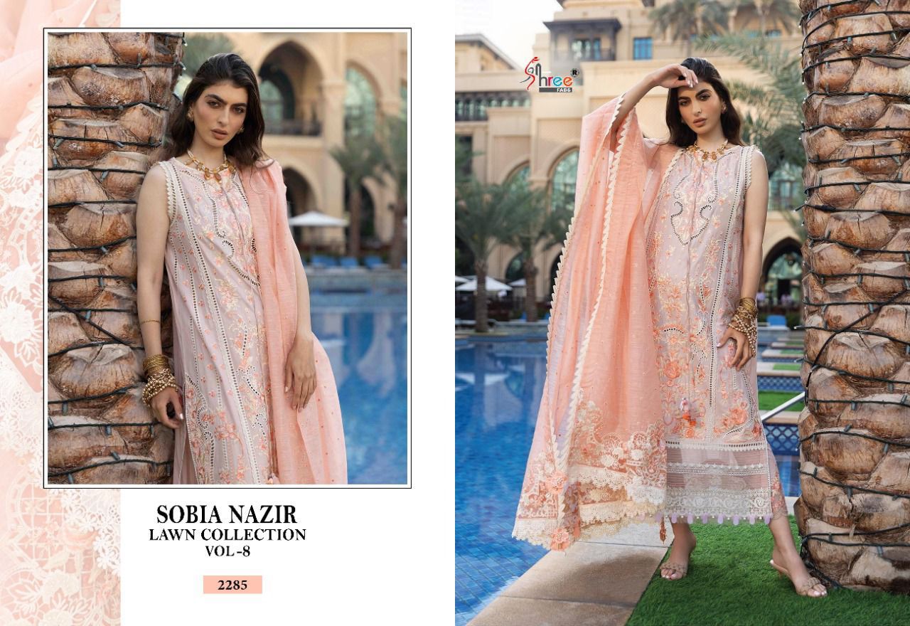Shree Fab Sobia Nazir Lawn Collection 2285
