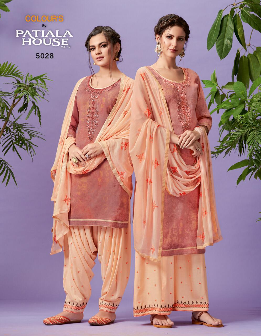 Kessi Fabrics Colours By Patiyala House 5028