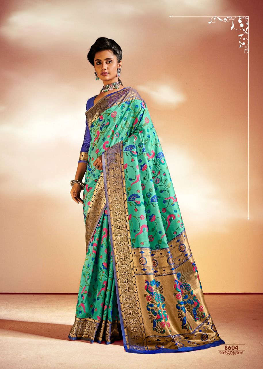 Rajyog Fabrics Aurora Silk 8604