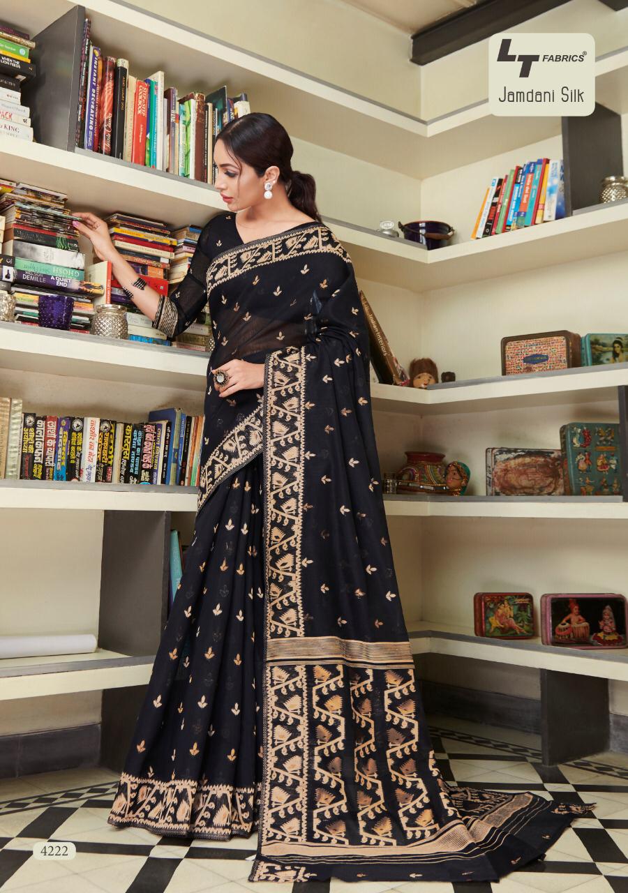 LT Fabrics Jamdani Silk 4222