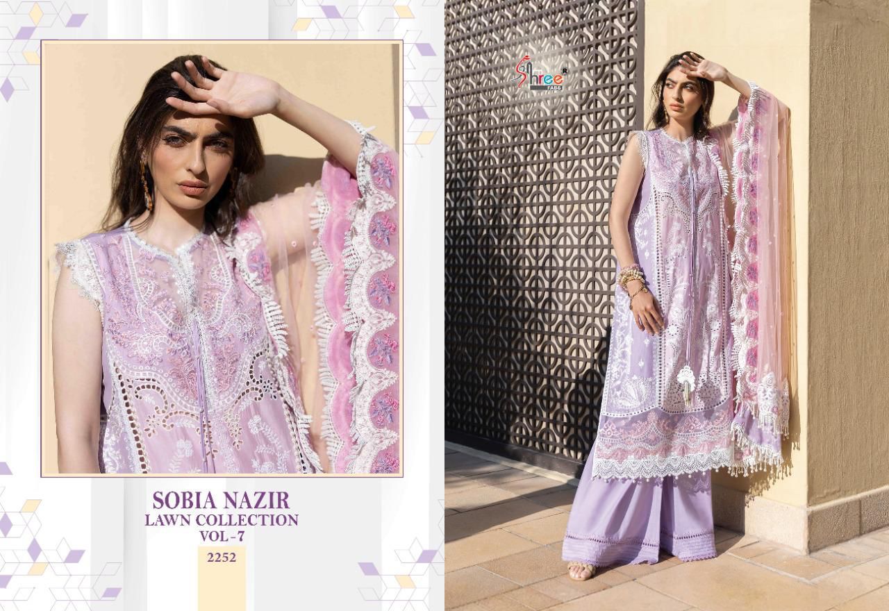 Shree Fab Sobia Nazir Lawn Collection 2252
